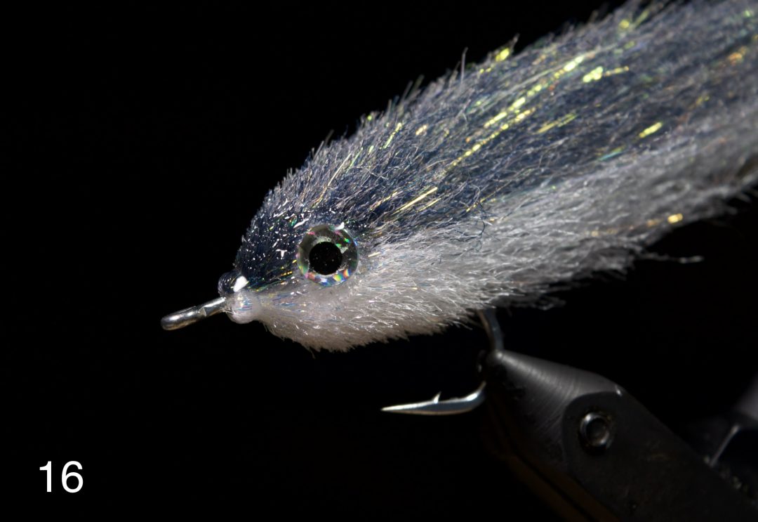 Tying Tutorial: White and Grey 3D Sculpted Baitfish