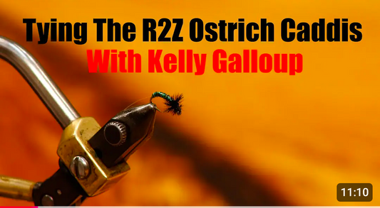 Tying the R2Z Ostrich Caddis