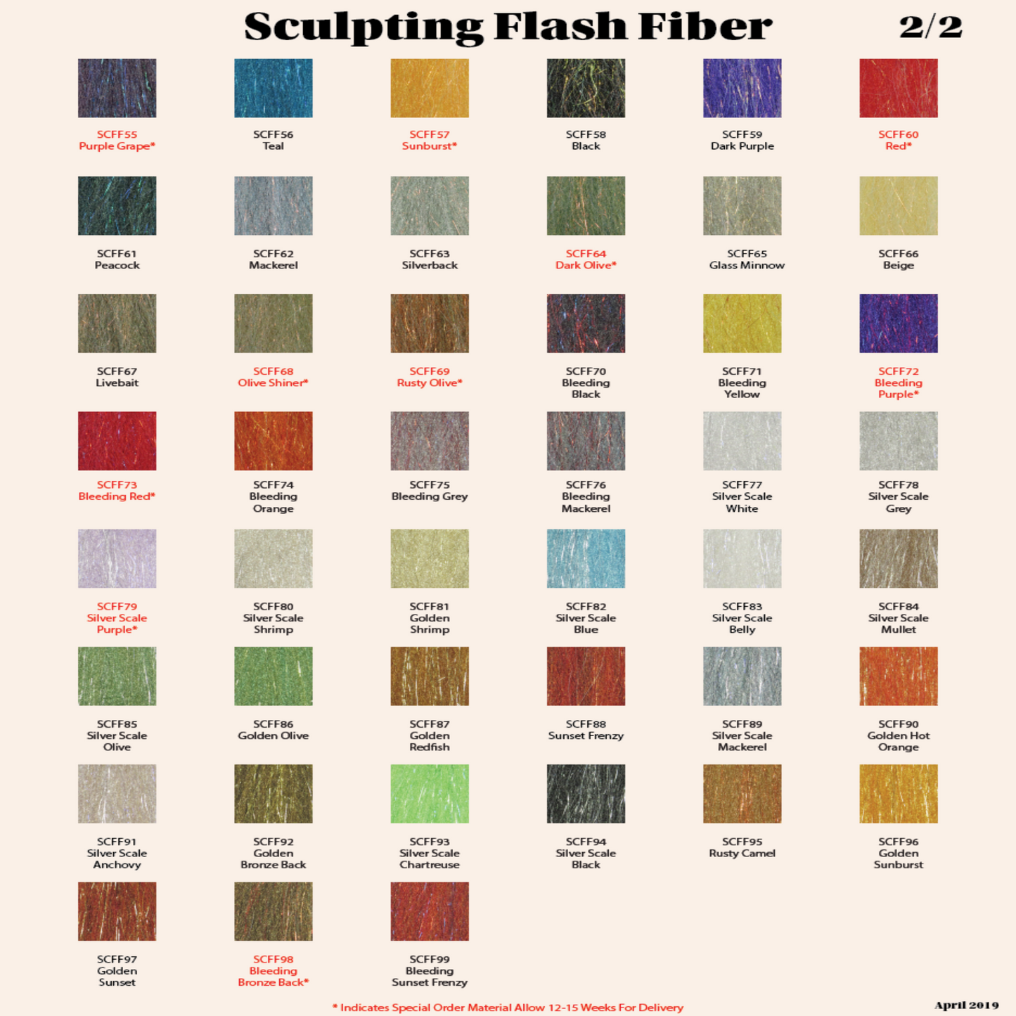 Sculpting Flash Fiber - Sale