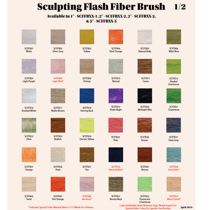 Sculpting Flash Fiber Brush 3"
