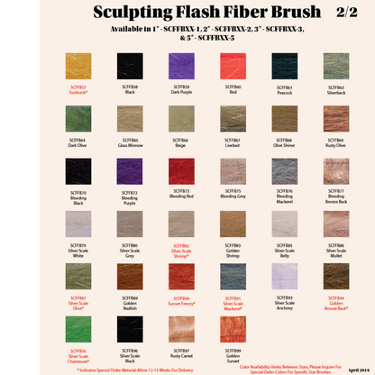 Sculpting Flash Fiber Brush 3"