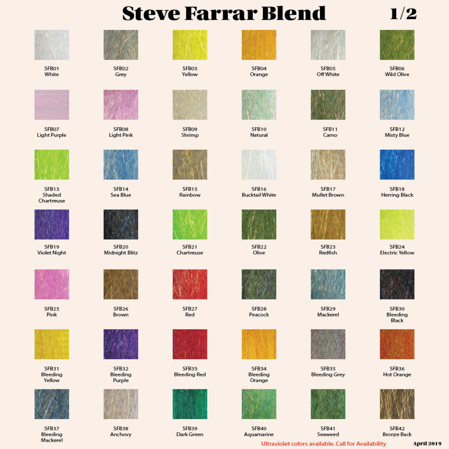 UV Steve Farrar Blend - Sale